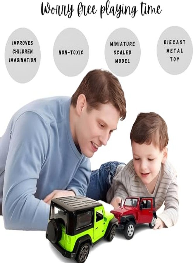 HDA GROUP Thar Die Cast Metal Toy for Kids|Pull Back Action Miniature (Multicolor, Pack of: 1) - Image 4